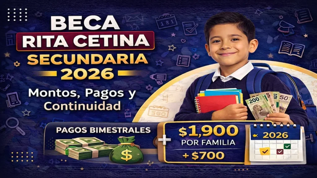 Beca Rita Cetina Secundaria